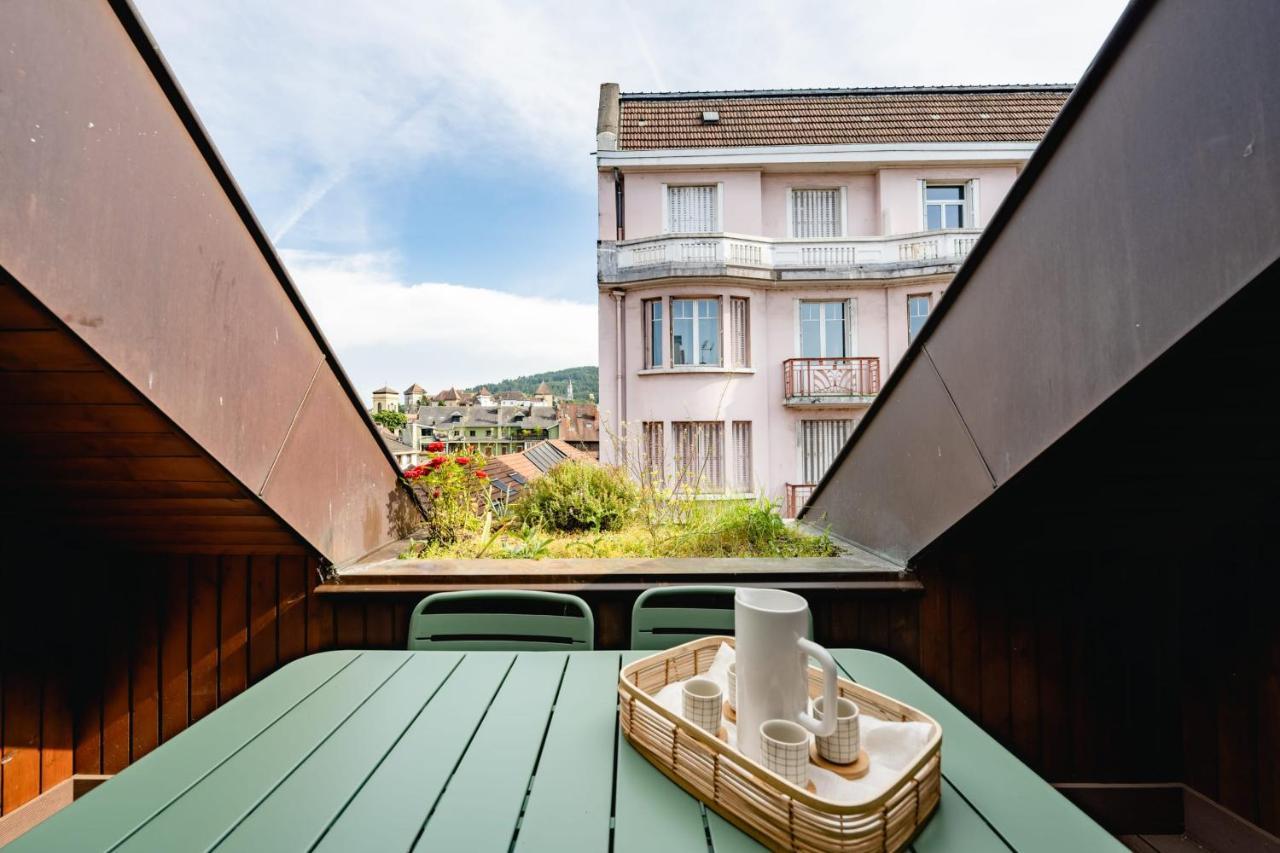 Le Duplex Vaugelas Atypique En Plein Centre Ville アヌシー エクステリア 写真